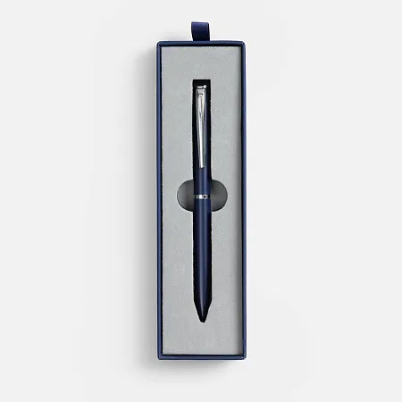 Ручка шариковая Ringa в футляре, синяя