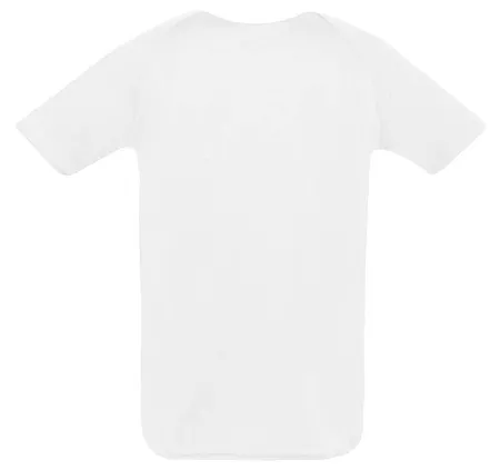 Футболка унисекс SPORTY 140, белая