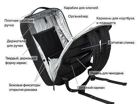 Рюкзак Toff для ноутбука 15,6