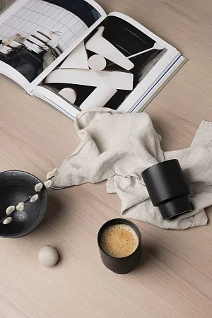 Стакан VINGA Nagano pure из глины RCS, 300 мл