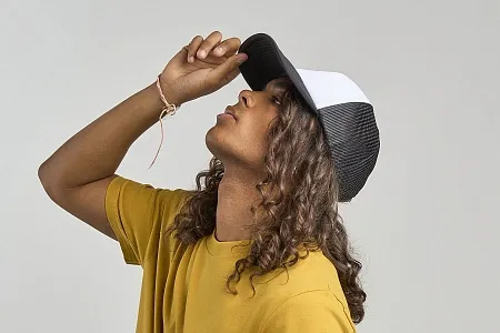 Бейсболка "RAPPER-S" 5 клиньев, пластиковая застёжка 80