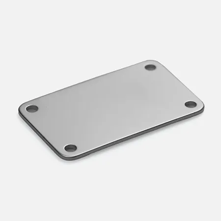 Шильдик металлический Furo, серебристый