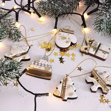 Ёлочная игрушка Варежка