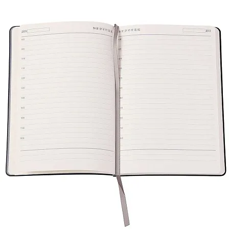 Ежедневник A5 недатированный Stefano в мягком переплёте, светло-синий