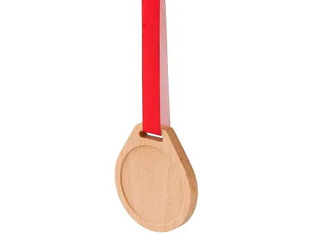Медаль из бука Round