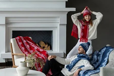 Плед Onego, серый