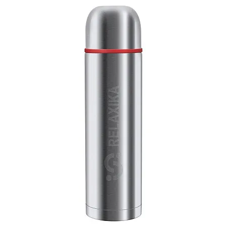 Термос Relaxika Duo 1200 в чехле, стальной