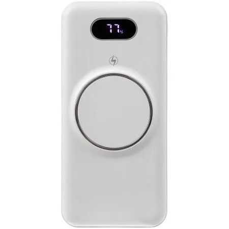 Внешний аккумулятор OMNI QI 10000 мАч, черный