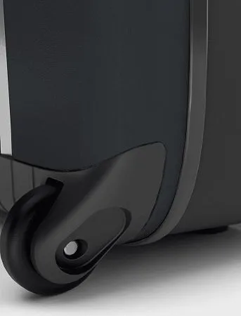 Чемодан складной Rollink Vega II 55x40x20 см, 2 колеса, серо-синий