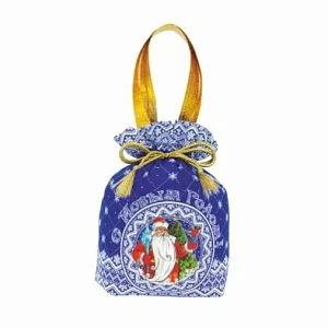 МЕШОЧЕК УЗОРНЫЙ синий до 1400 г (74)