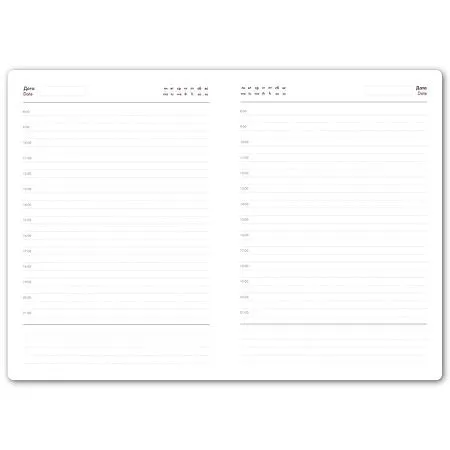 Ежедневник недатированный Campbell, А5,  бежевый, белый блок