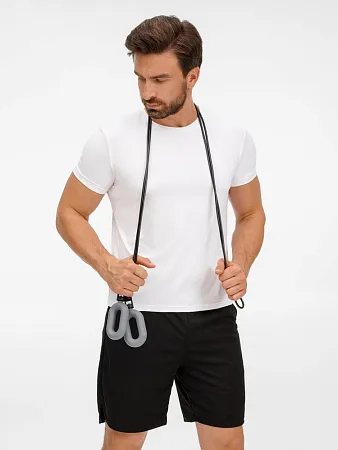 Мультифункциональная скакалка с эспандером Multi McFly, серая