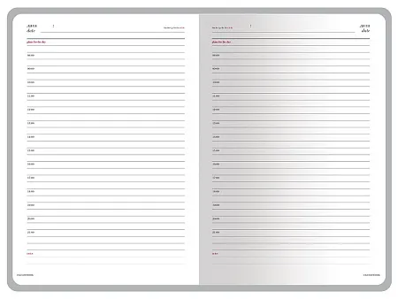 Ежедневник недатированный А5+ Россия. Флаг