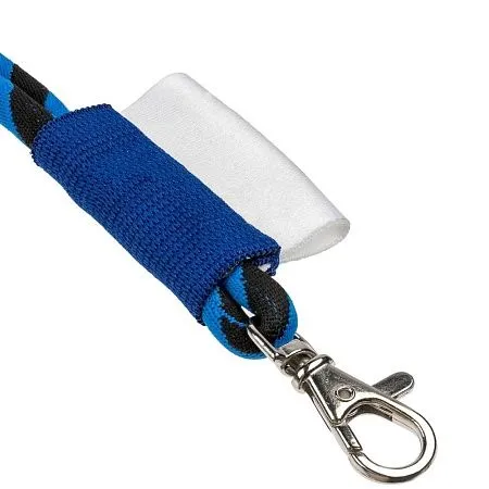 Шнурок для бейджа Tube Long, белый