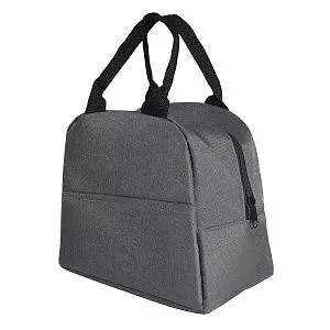 Термосумка "LUNCH", серый, 25 x 21 x 17 см, полиэстер 600D