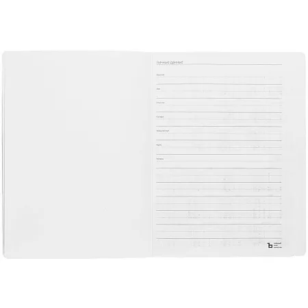 Еженедельник Lucky, недатированный, синий