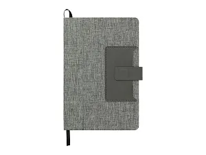 Блокнот А5 Clap с отделением для визиток и магнитным клапаном