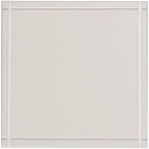 Лейбл из ПВХ Dzeta, L, белый