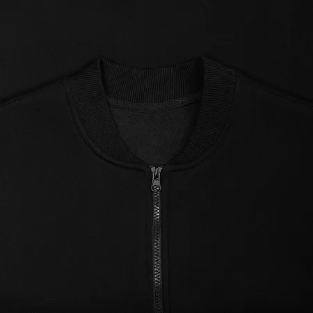 Бомбер унисекс Estado, черный