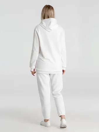 Толстовка с капюшоном унисекс Hoodie, белая