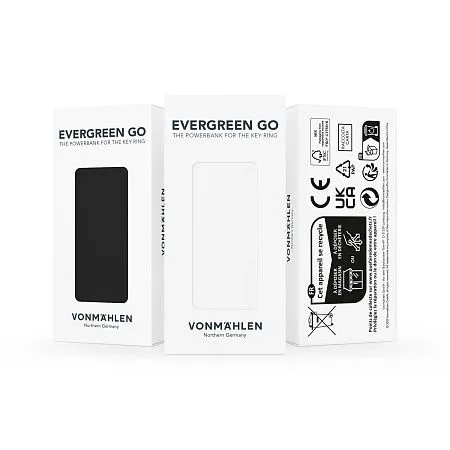 Внешний аккумулятор-брелок VONMAHLEN Evergreen Go, 1000 мАч