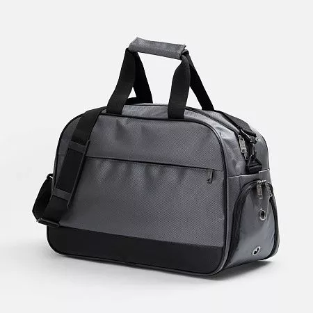 Спортивная сумка Atlantes, серая с черным