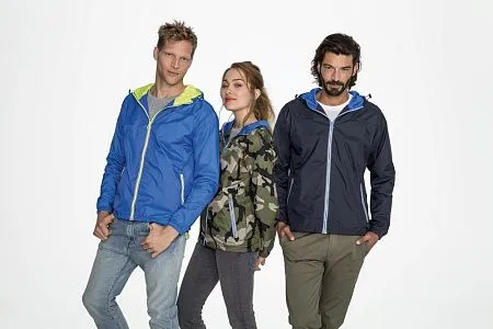 Ветровка SKATE, черная с серым