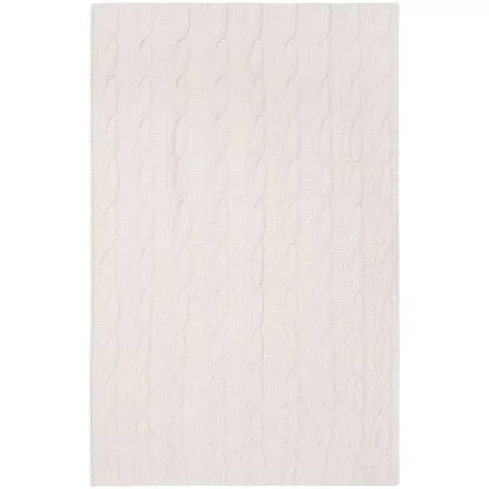 Плед Snefald, жемчужно-белый