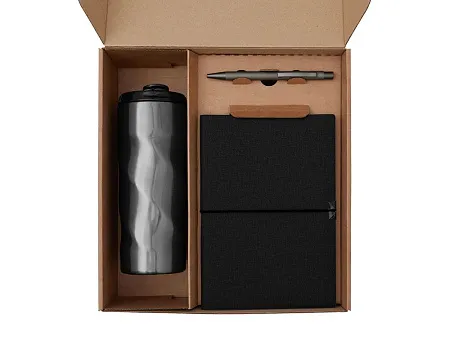 Набор Firm с блокнотом, ручкой и термокружкой