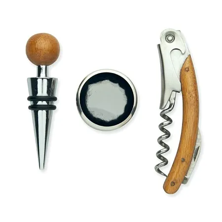 Набор винный древесный