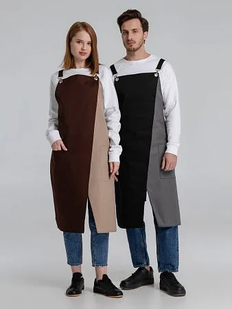 Фартук Picante, черный с серым