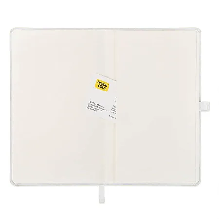 Ежедневник недатированный HAMILTON, A5, белый, кремовый блок