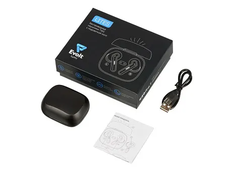 Беспроводные наушники с шумоподавлением ENC и подсветкой лого Lites