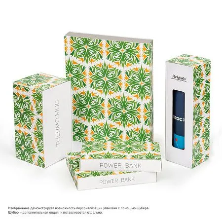 Подарочный набор Portobello/Grand красный, (Power Bank,Ручка)