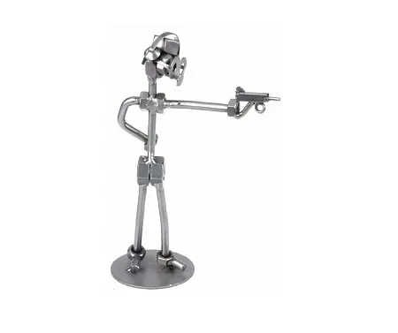 Пианист-виртуоз Фигурки из металла HINZ & KUNST