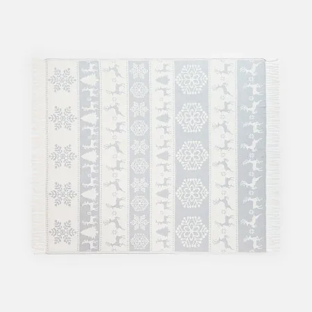 Плед «Скандинавия», серый