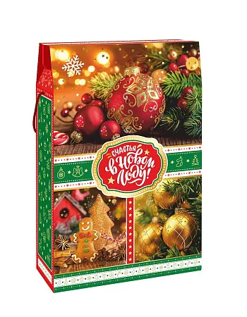 БАУЛ ЕЛОЧНЫЕ ИГРУШКИ 2000г (2000), мультиколор