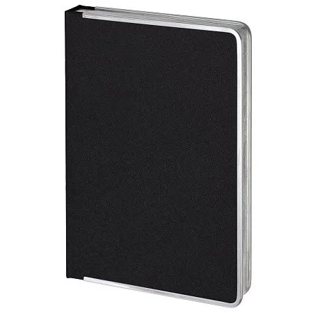 Ежедневник Frame Metal, недатированный, черный