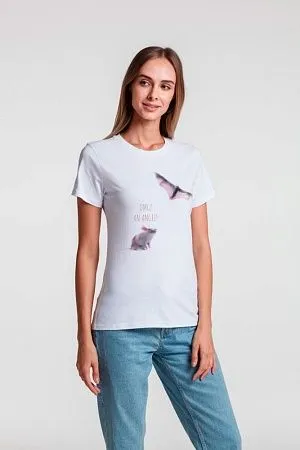 Футболка женская An Аngel, белая