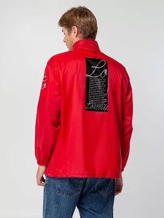 Ветровка из нейлона SURF 210, красная