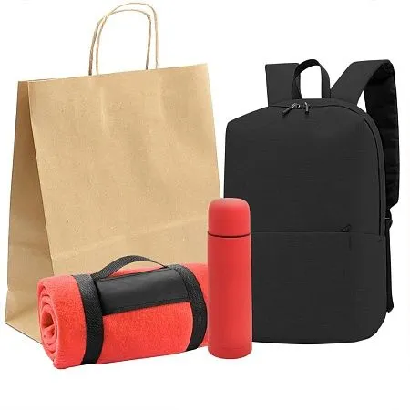 Подарочный набор FOR PICNIC, оранжевый