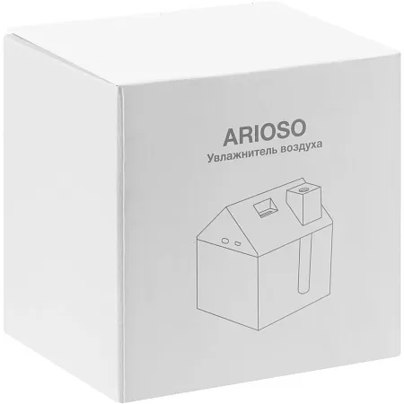 Настольный увлажнитель Arioso с вентилятором и лампой, белый