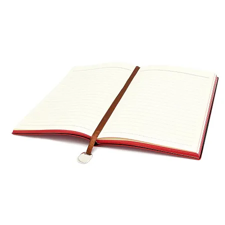 Блокнот A5 "Shell" c металлической биркой, черный