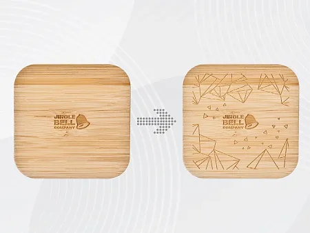 Eмкость для хранения Flake с гравировкой