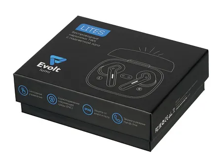 Беспроводные наушники с шумоподавлением ENC и подсветкой лого Lites