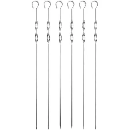 Набор шампуров в чехле Bower, ver. 2, серый