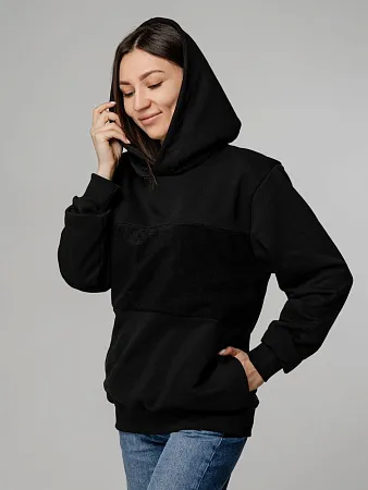 Худи унисекс Patch Catcher, черное