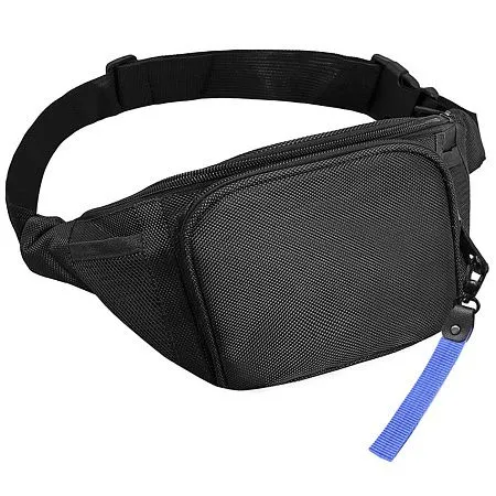 Поясная сумка SPLIT TO GO, Чёрный/Чёрный