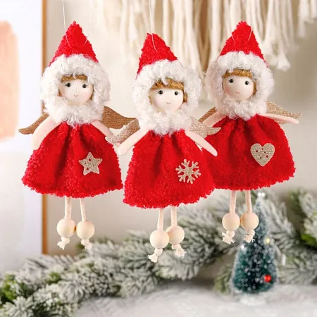 Новогоднее украшение рождественские ангелы Ротес (1 шт)