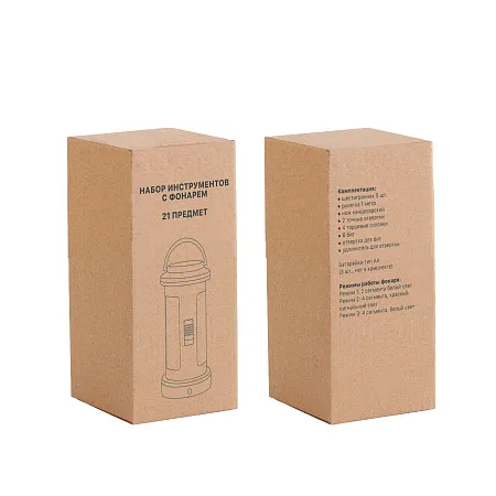 Набор инструментов "Pod" с фонарем